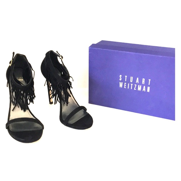 Stuart Weitzman Shoes - Stuart Weitzman Nudist Fringe